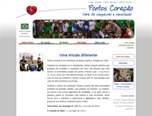Tablet Screenshot of brasil.pontoscoracao.org